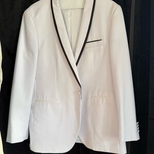 Men's White and Black Tuxedo
